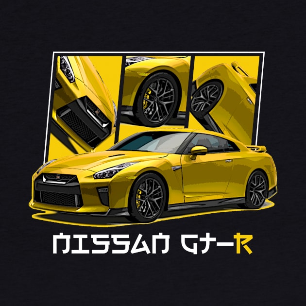 Nissan GTR R35, GT-R, JDM Car by T-JD